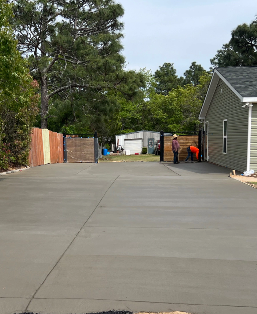 concrete driveways